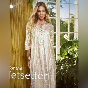 Jude Connally Cream Long Sleeve Dress